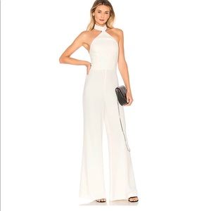 Amanda Uprichard White Jumpsuit